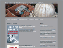 Tablet Screenshot of museomontagna.org